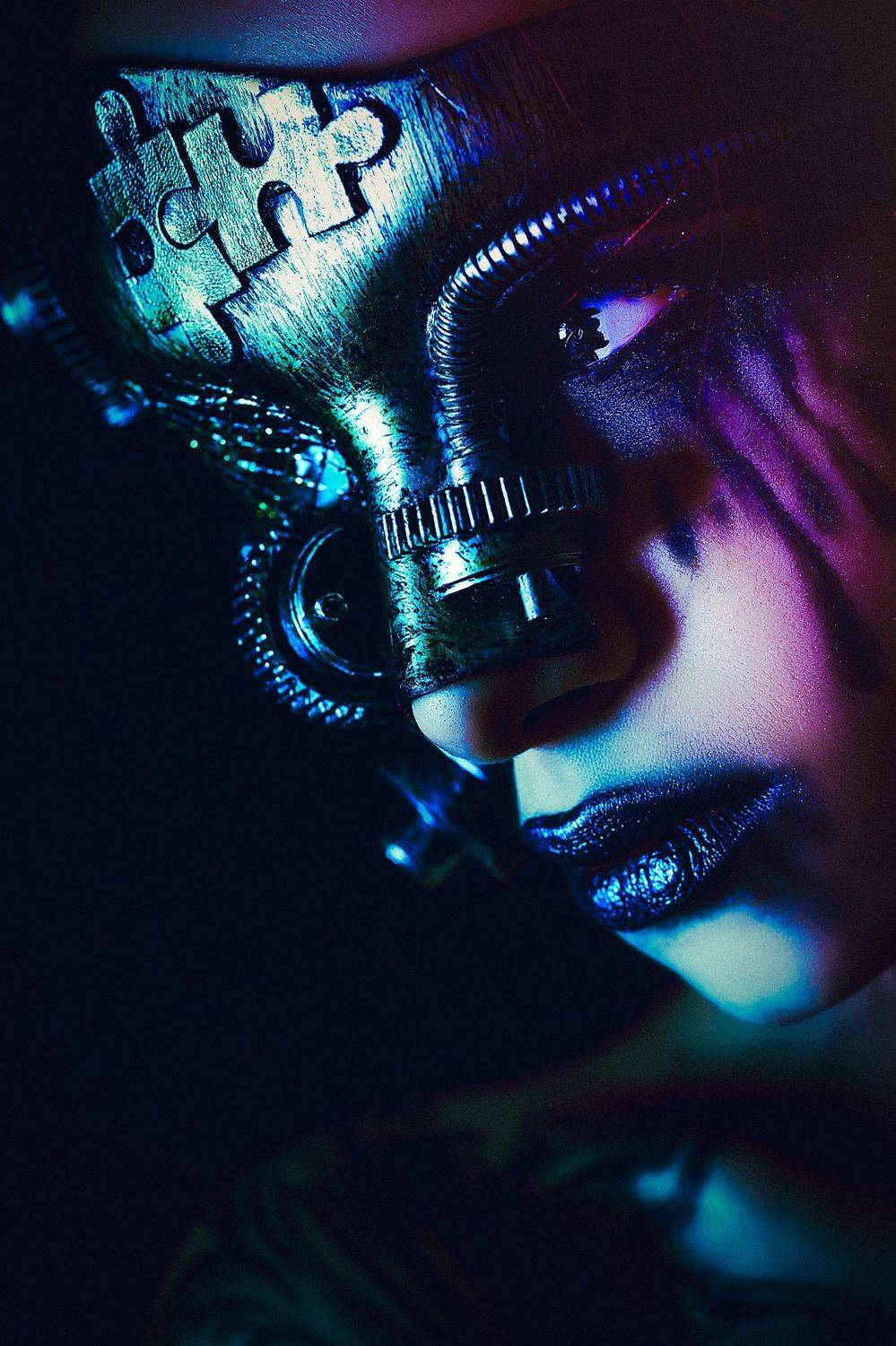 woman, portrait, conceptual, studio, bodyart, Руслан Болгов (Axe)