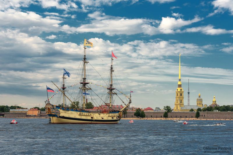 Июльским вечером на Неве фото превью