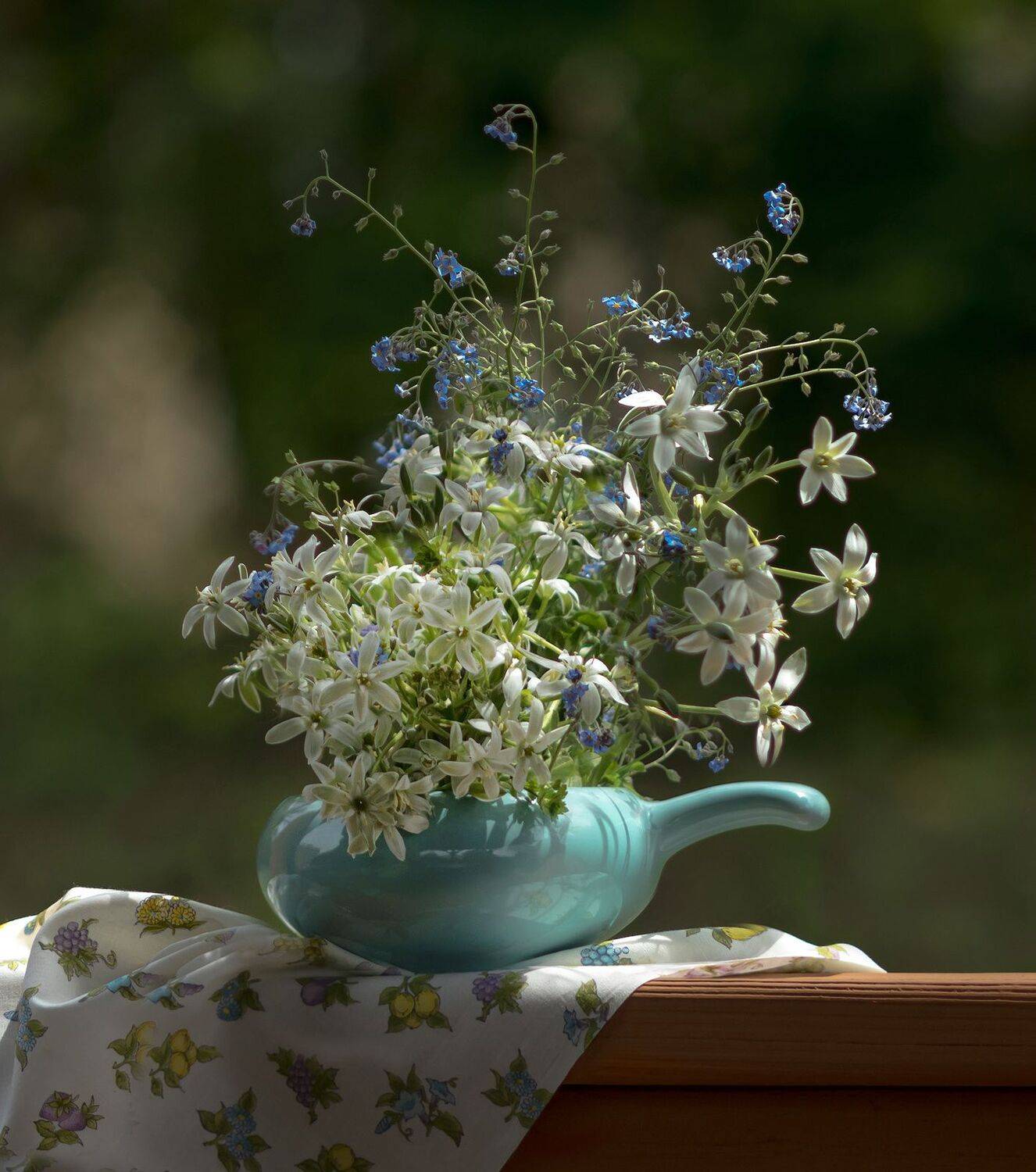 натюрморт,весна,цветы,этюд,незабудки,, Антонина Яновска