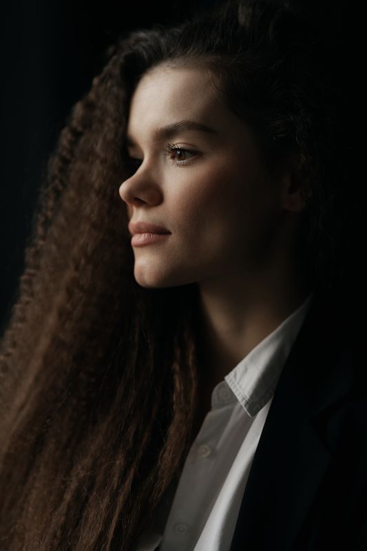 Девушка, портрет, студия Катя фото превью