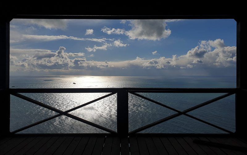 море, облака, небо, солнце С видом на Чёрное море фото превью