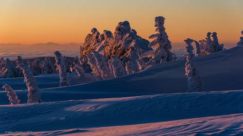 Pro красочный момент рассвета …