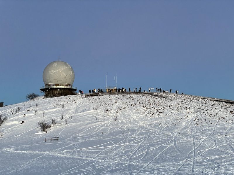 observatory, telescope, sky, london, building, architecture, thames, dome, astronomy, water, barrier, sphere, river, blue, white, science, city, industry, urban, thames barrier, structure observatory on top of winter mountain Rhoen Rhön Hesse Germany фото превью