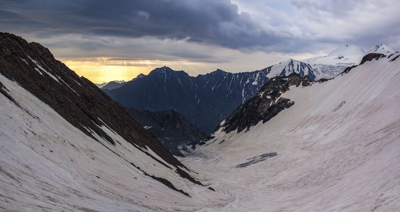 горы, альпинизм, кавказ, ледники новый рассвет... фото превью