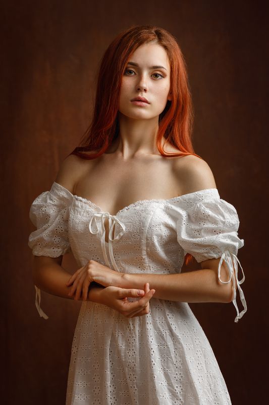 портрет, девушка Надежда фото превью