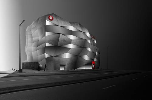 Vodafone building in Oporto