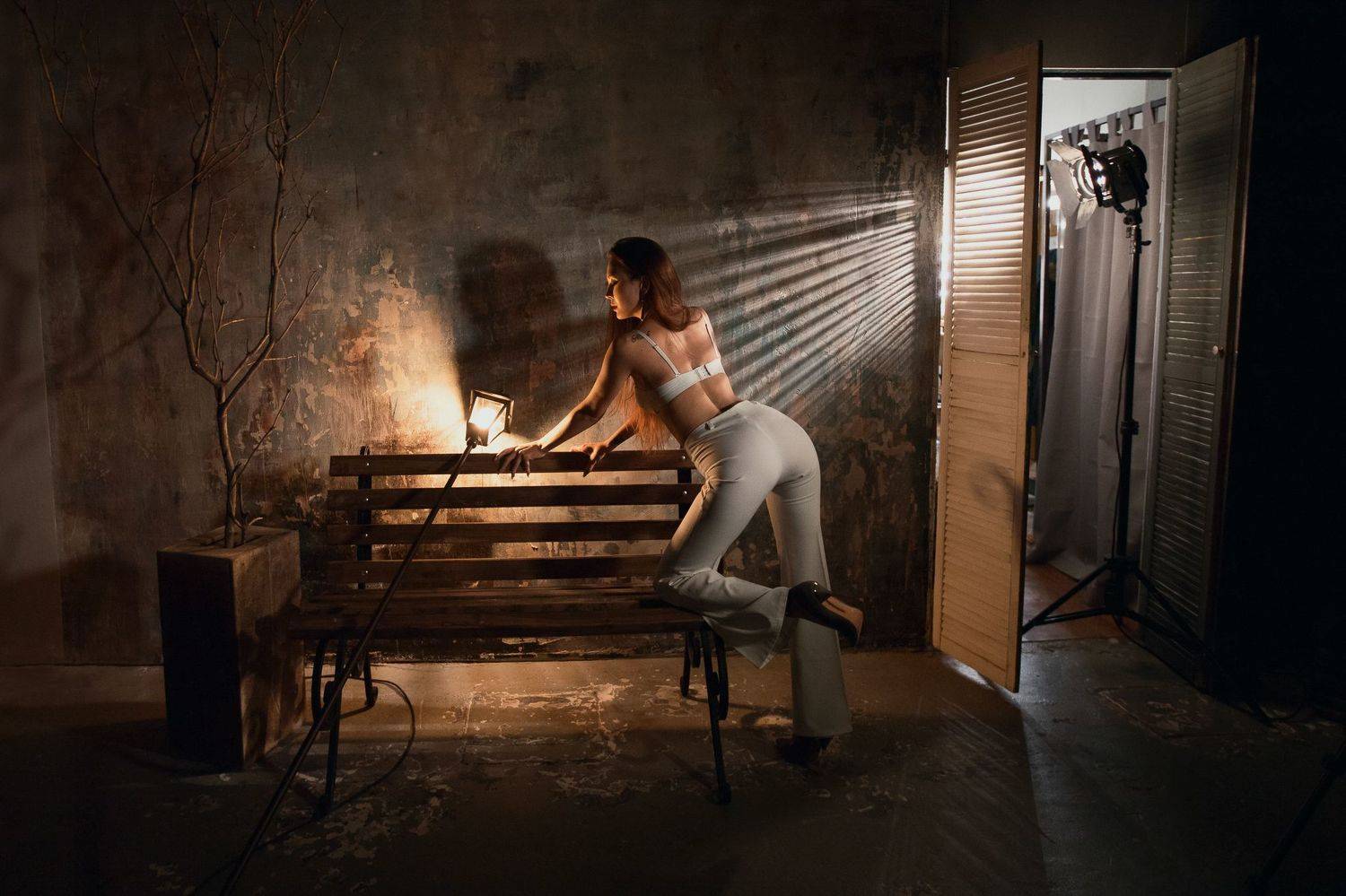 студия девушка ,  Роман