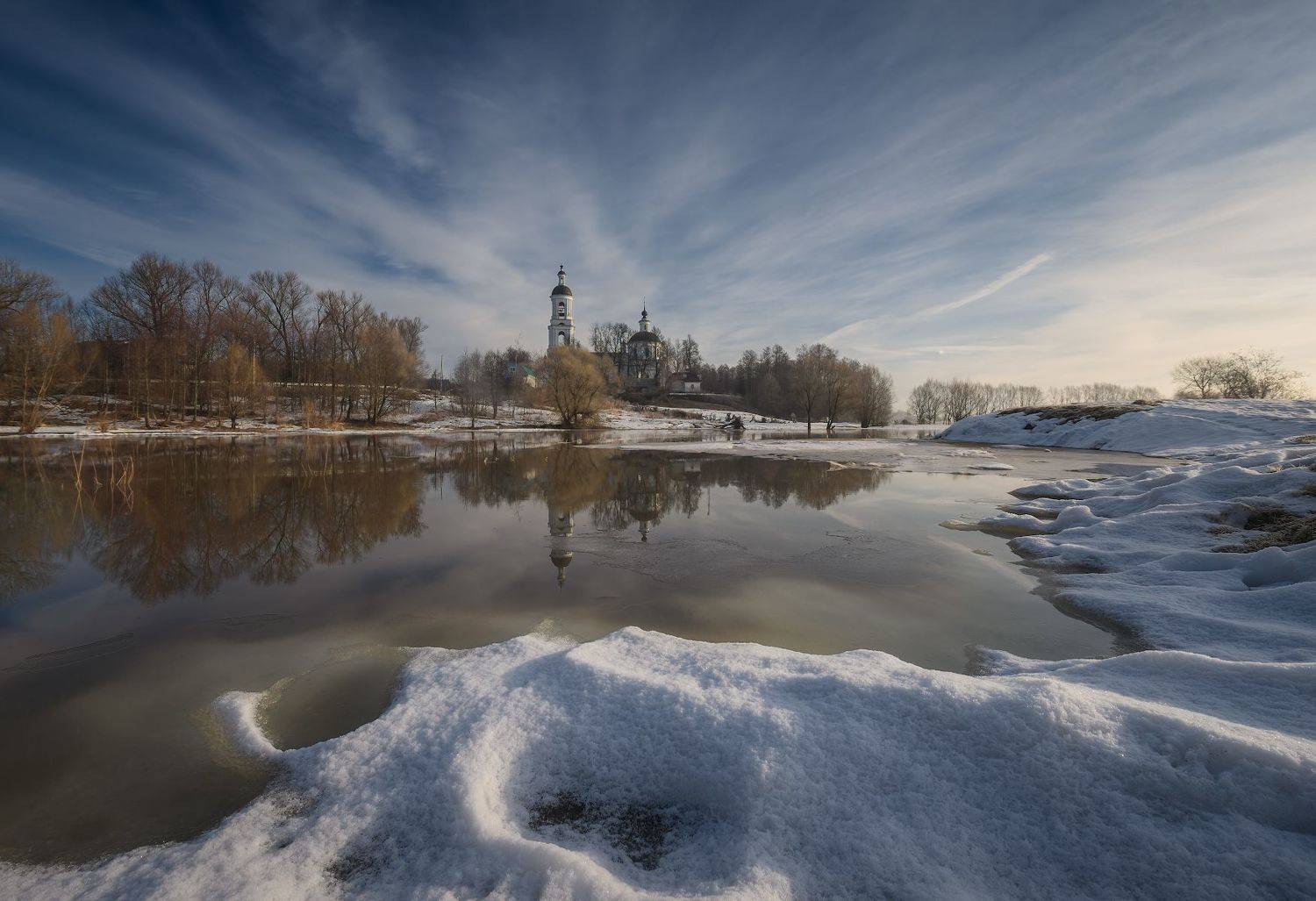 пейзаж, филипповское, утро, природа, Левыкин Виталий