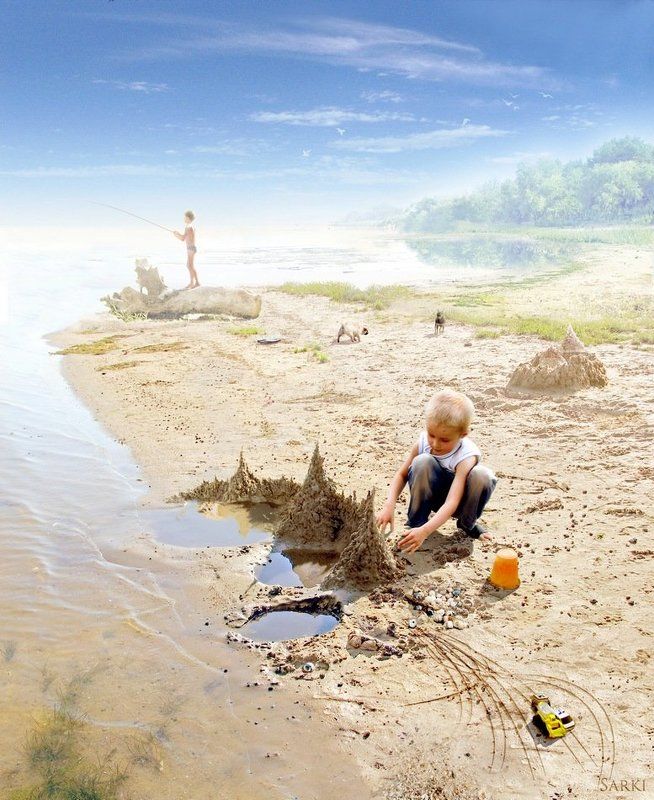 Песчаные замки фото превью