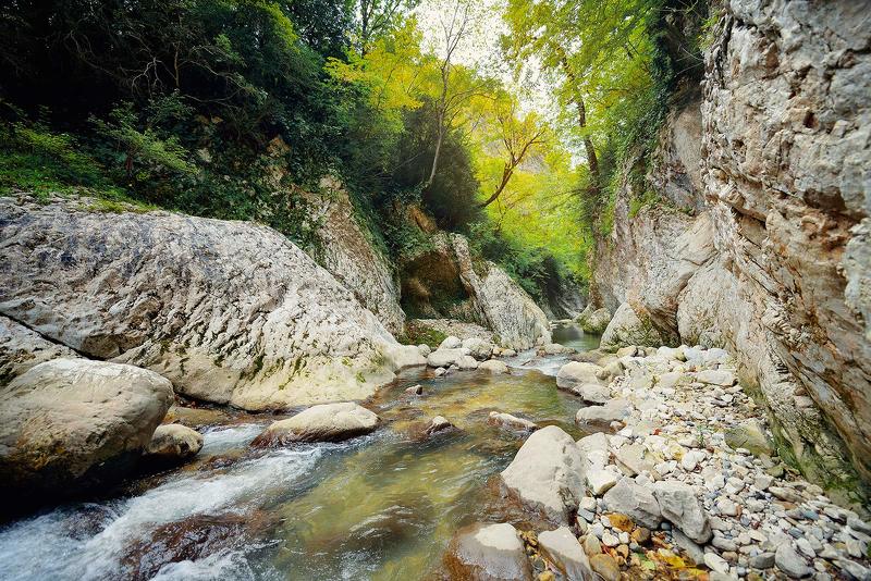 Горный ручей фото превью