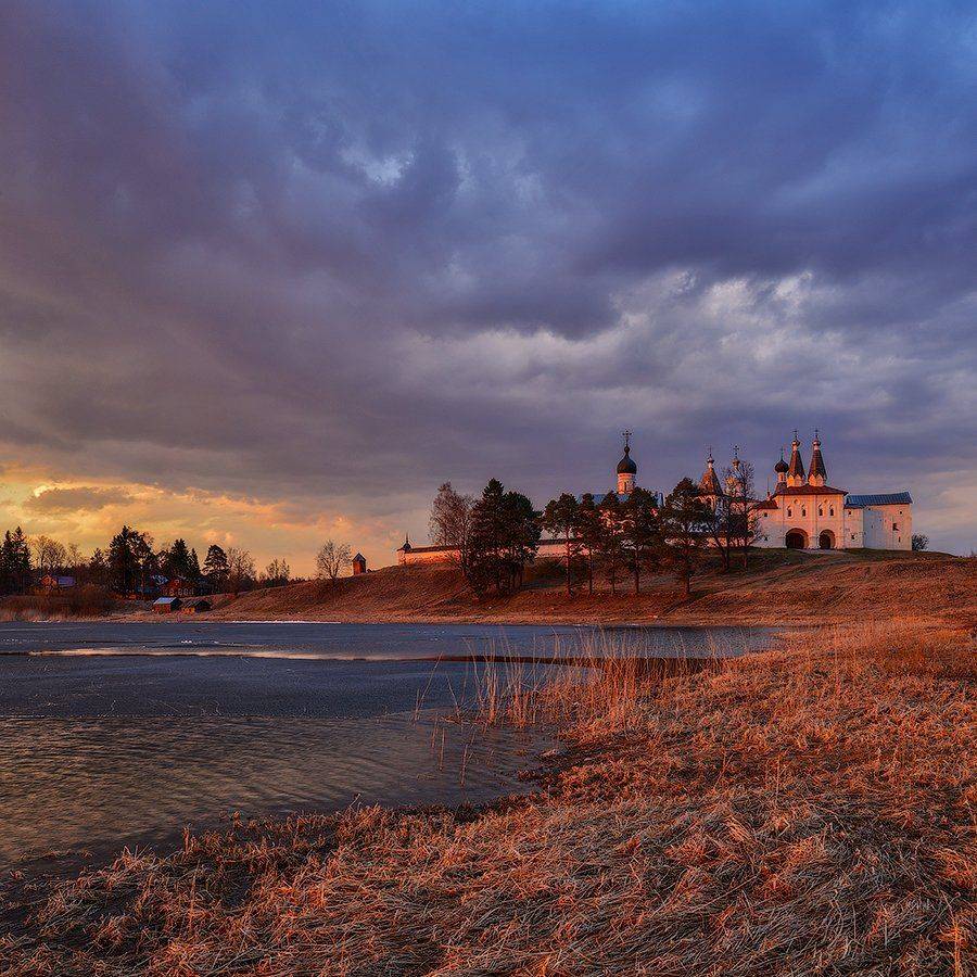 Весна, Вечер, Закат, Север, Ферапонтово, Roman Goryachiy