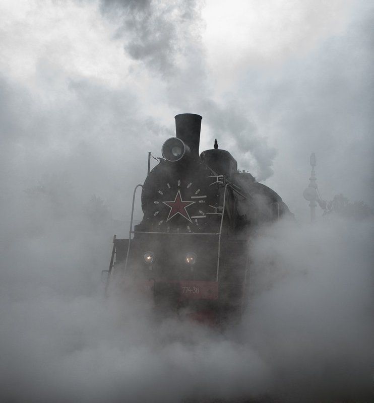 Депо, Железная дорога, Паровоз, Подмосковная, Эр 774-38 Портал фото превью