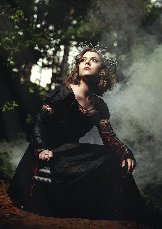 Beauty, Forest, Lady, Magic, Portrait, Queen Magic Forest фото превью