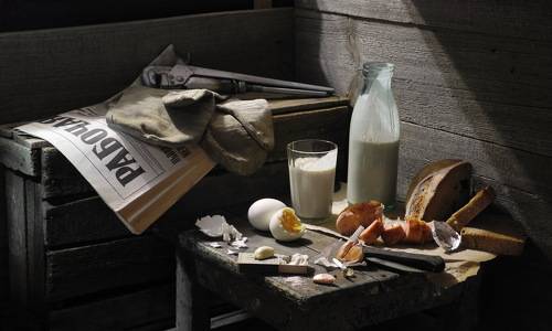 Обед с привкусом истории.