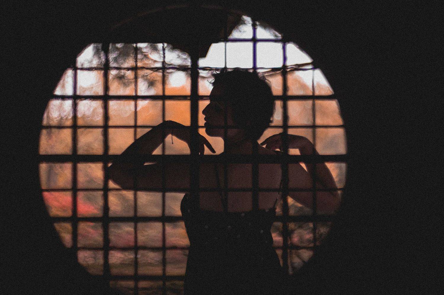 Портрет, осень, гелиос, женский портрет, окно, японский сад, Москва, Башкатова Юлия