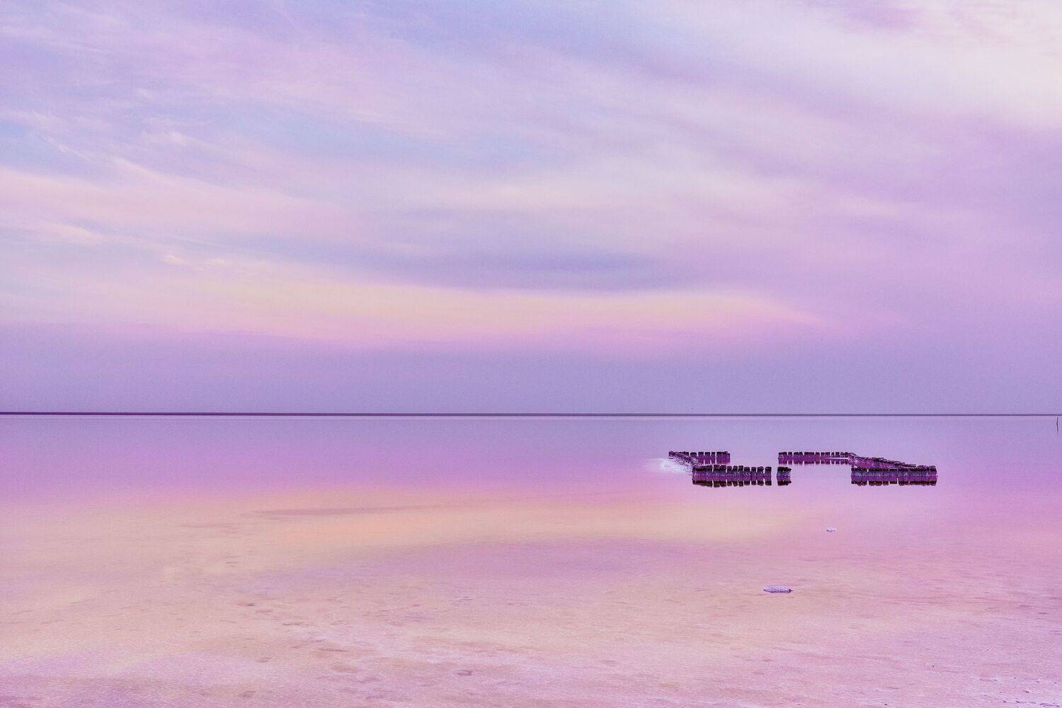 озеро эльтон, волгоградская область, солёные озера, закат, Байдуков Александр