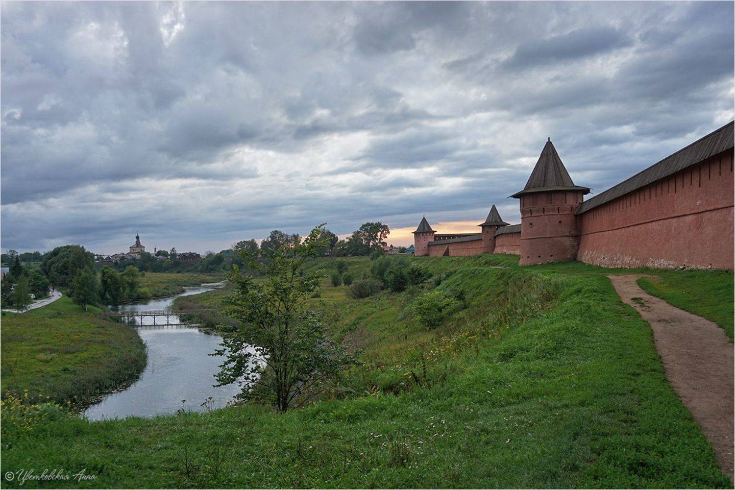 суздаль, монастырь, архитектура, лето, Анна Цветковская