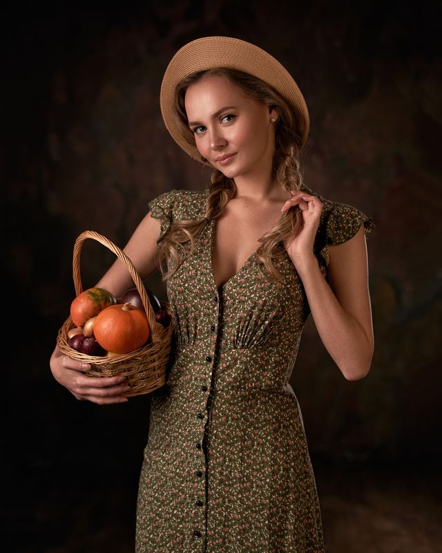 pyzhikphoto, портрет, классика, классический портрет, портрет девушки, женский портрет, portrait, classic, art, красавица Портрет Кати фото превью