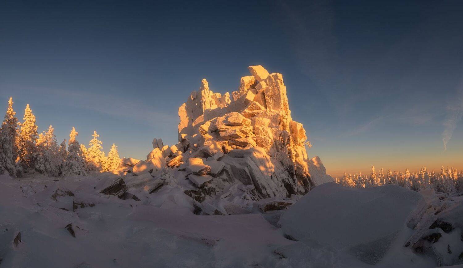 горы, урал, таганай, зима, юрма, Евгений Гецев