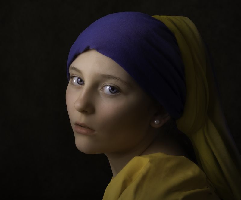 tribute girl with a pearl earring фото превью