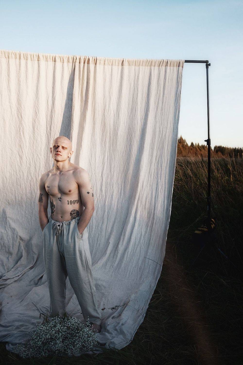 portrait, outside, Aleksandr Balakin