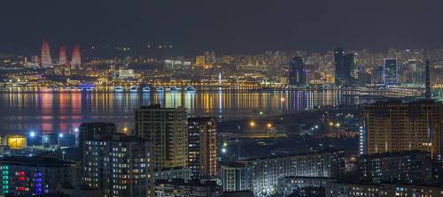 Огни города Баку