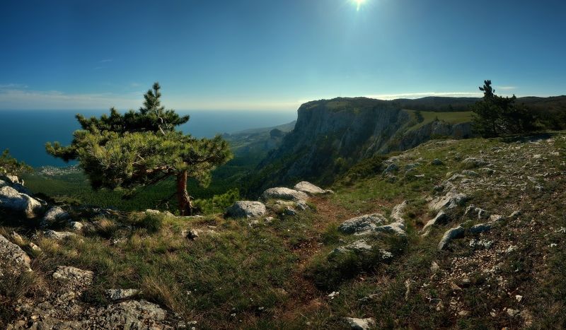 Крым, лето, горы На вершине фото превью