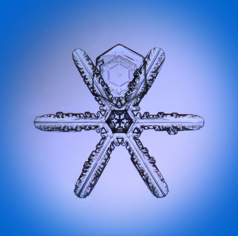 Снежинка фото превью