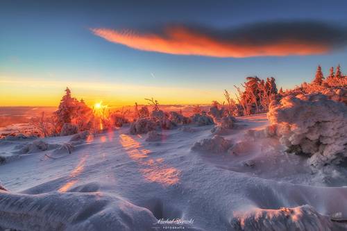 Sunrise at Babia Góra 1.