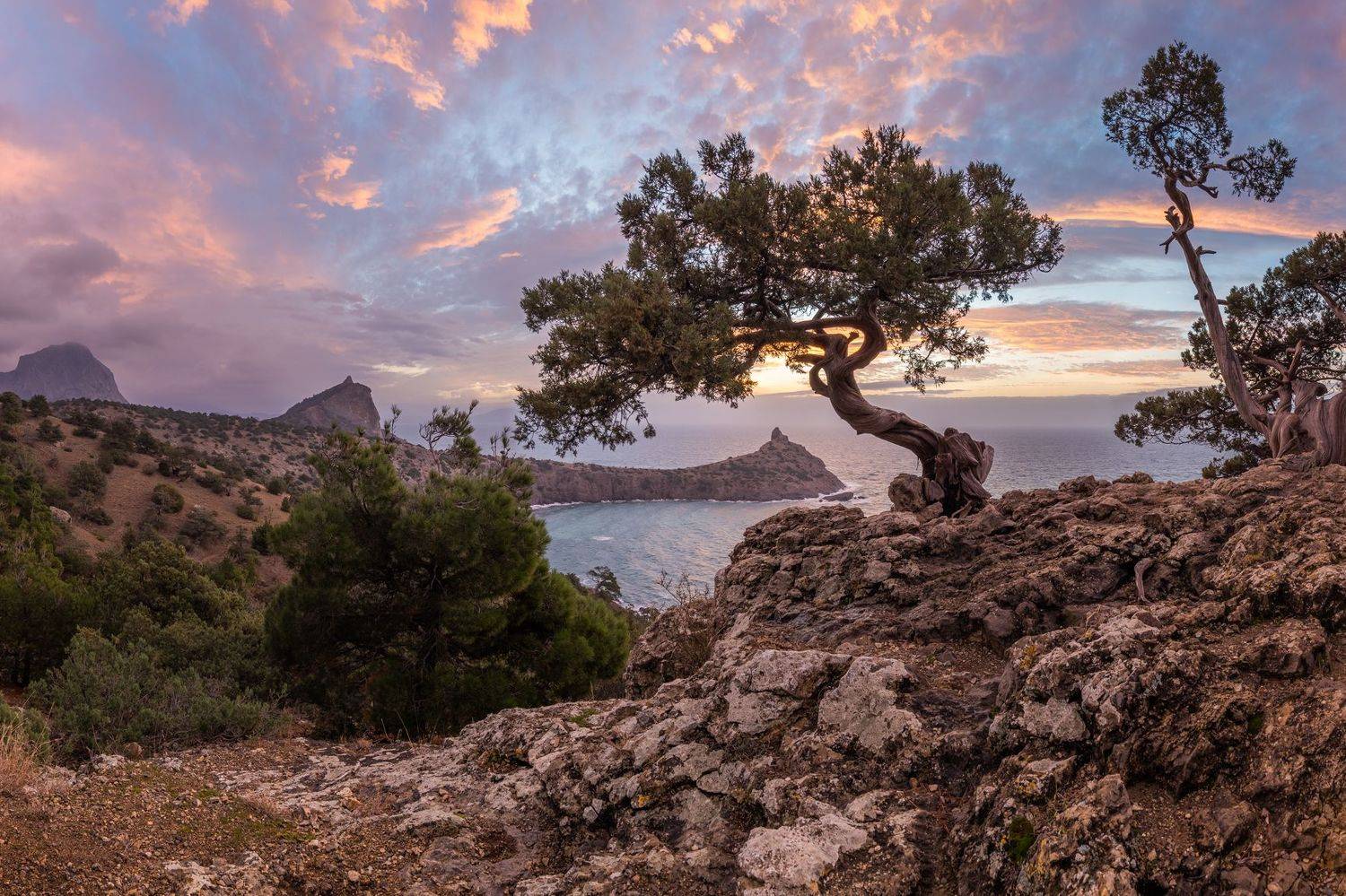 крым, новый свет, судак, черное море, пейзаж, природа, рассвет, море, россия, горы, crimea, novyi svet, sudak, black sea, landscape, nature, dawn, sea, russia, mountains, Алексей Королёв