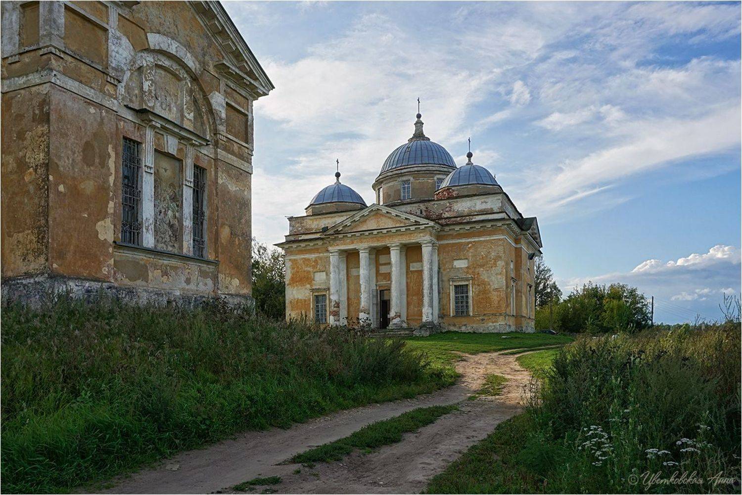 старица, лето, храм, Анна Цветковская