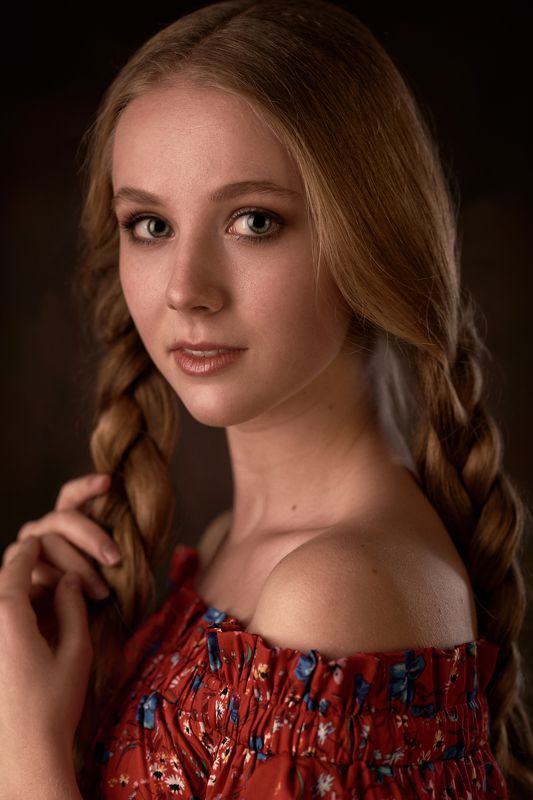 pyzhikphoto, портрет, классика, классический портрет, портрет девушки, женский портрет, portrait, classic, art, красавица Портрет Полины фото превью