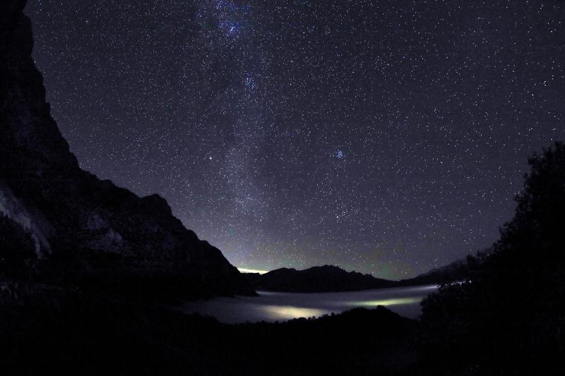 Ночной туман фото превью