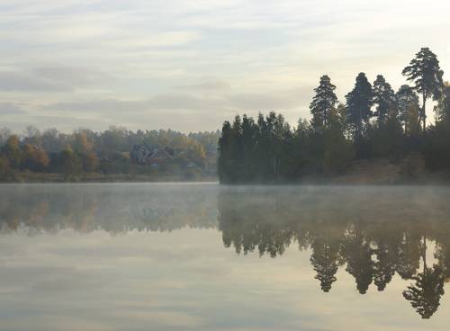 Тихое осеннее утро