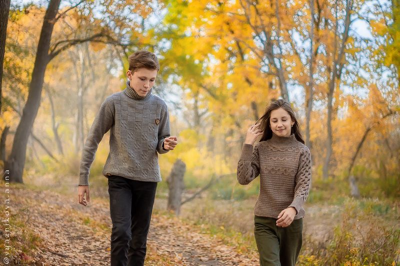 фотограф Лисичанск, Лисичанск , фотограф в Лисичанске, фотограф Северодонецк, осенняя фотосессия, фотосессия на природе. Анна Вязникова, детский фотограф, фотосессия в лесу, осень, Осенняя прогулка фото превью
