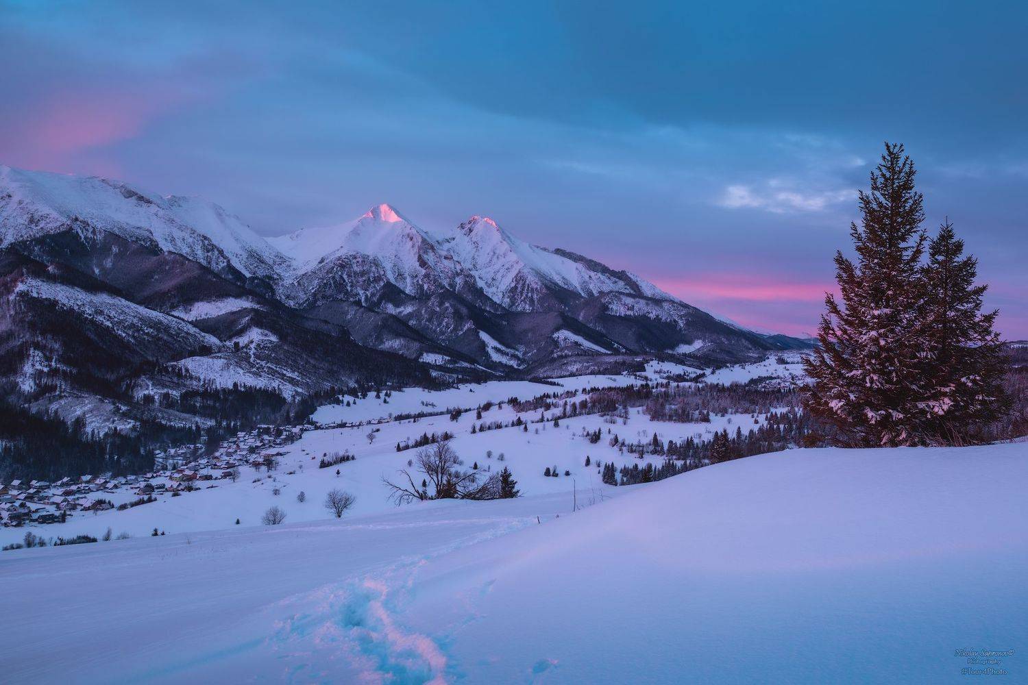 словакия, татры, белянские татры, зима, европа, tatras, slovakia, Николай Сапронов