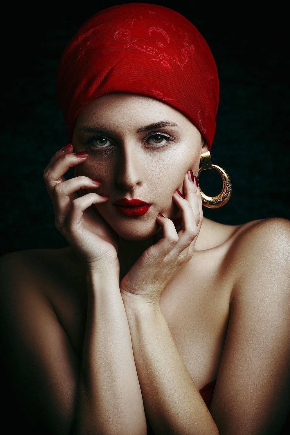 woman, portrait, fashion, beauty, studio, Руслан Болгов (Axe)