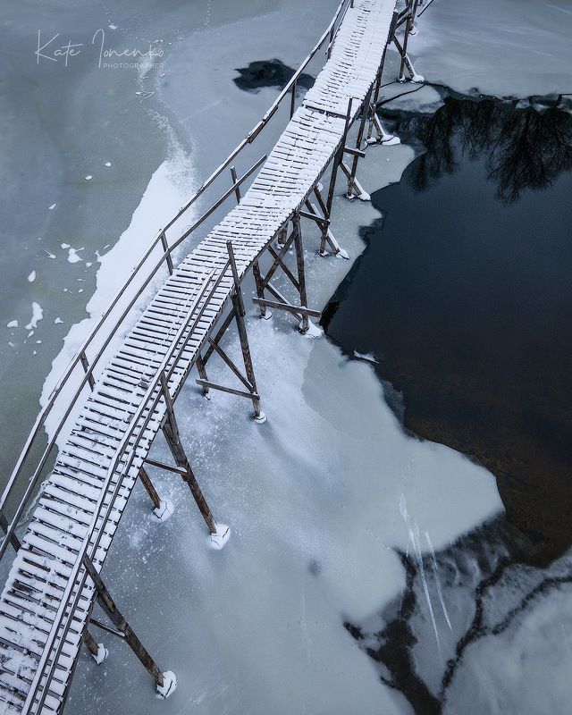 Доживет ли мостик до весны... фото превью