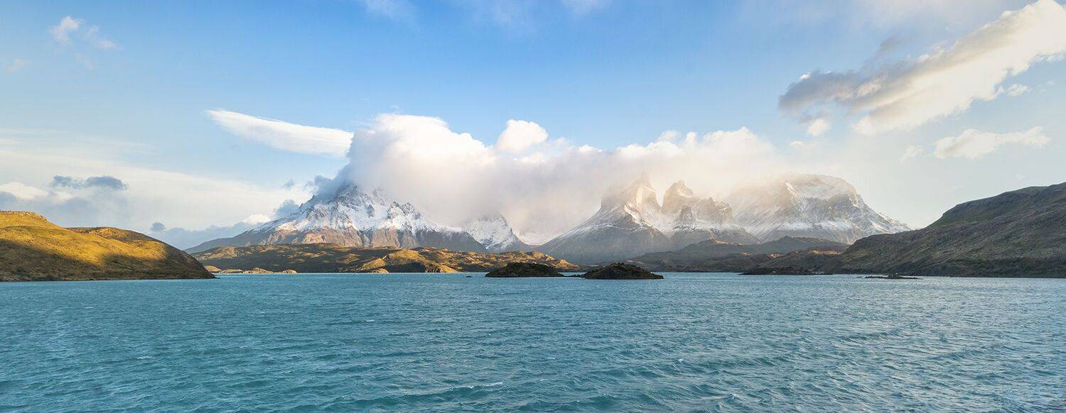 природа, пейзаж, озеро, Патагония,Чили,Пехое, Лариса Николаевна Дука