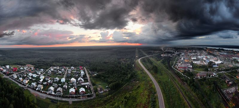 Лесосибирск, пейзаж.  Лесосибирск.  фото превью