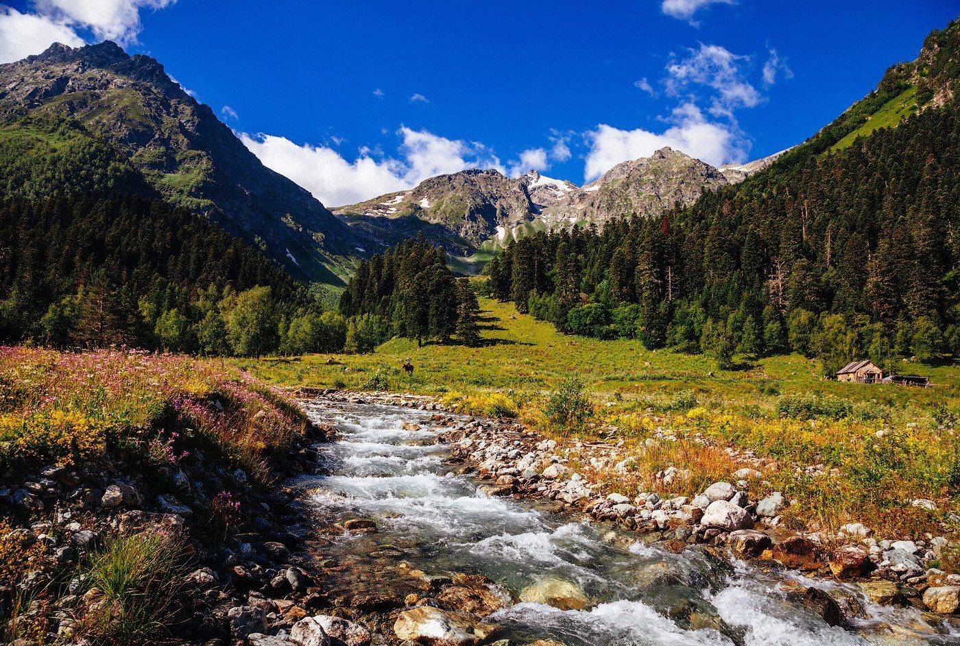 Архыз, Гора орленок, Горы, Карачаево-черкесская республика, Река софийка, Евгений Карпенко