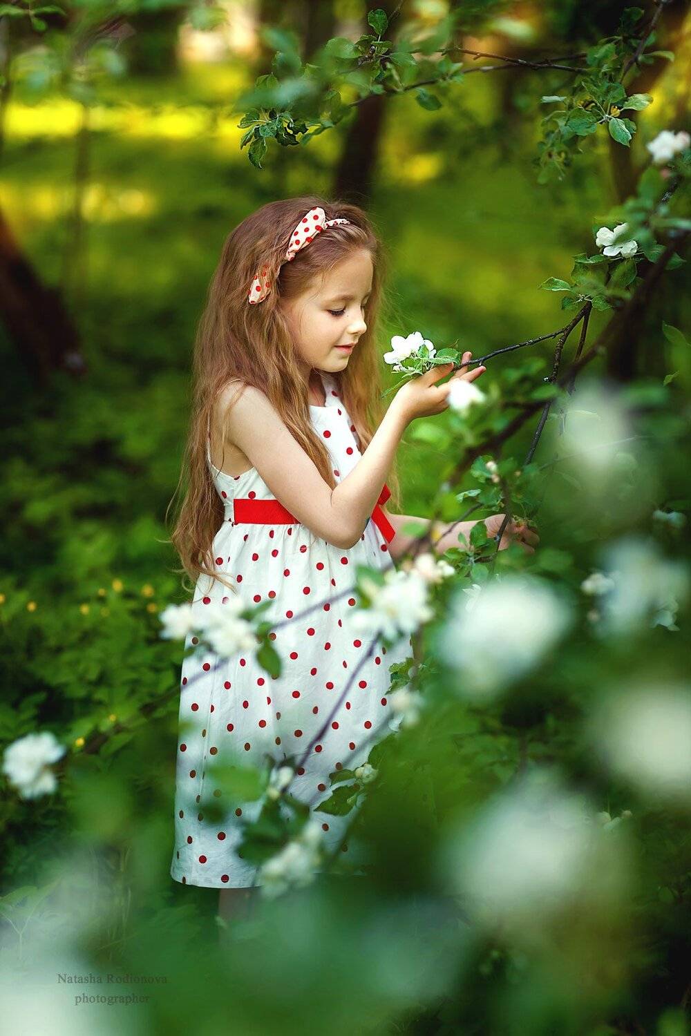 Девочка, Дети, Сад, Родионова Наташенька