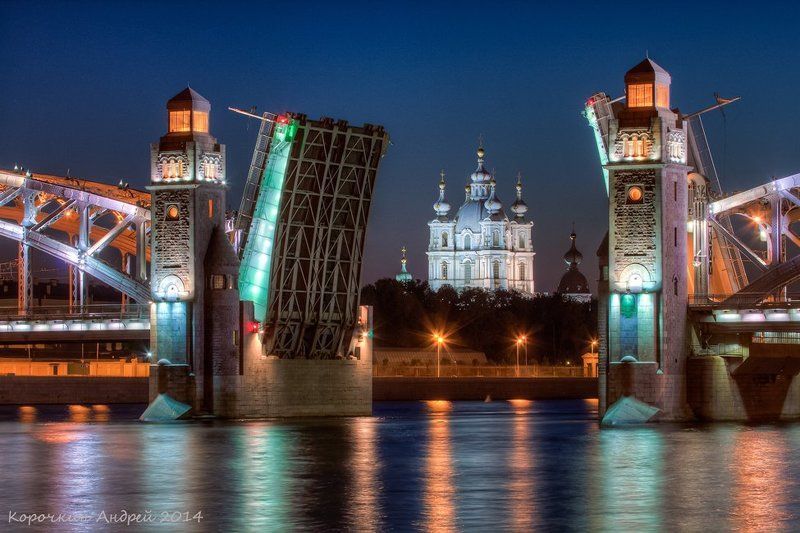 Про Смольный собор и Большеохтинский мост... фото превью