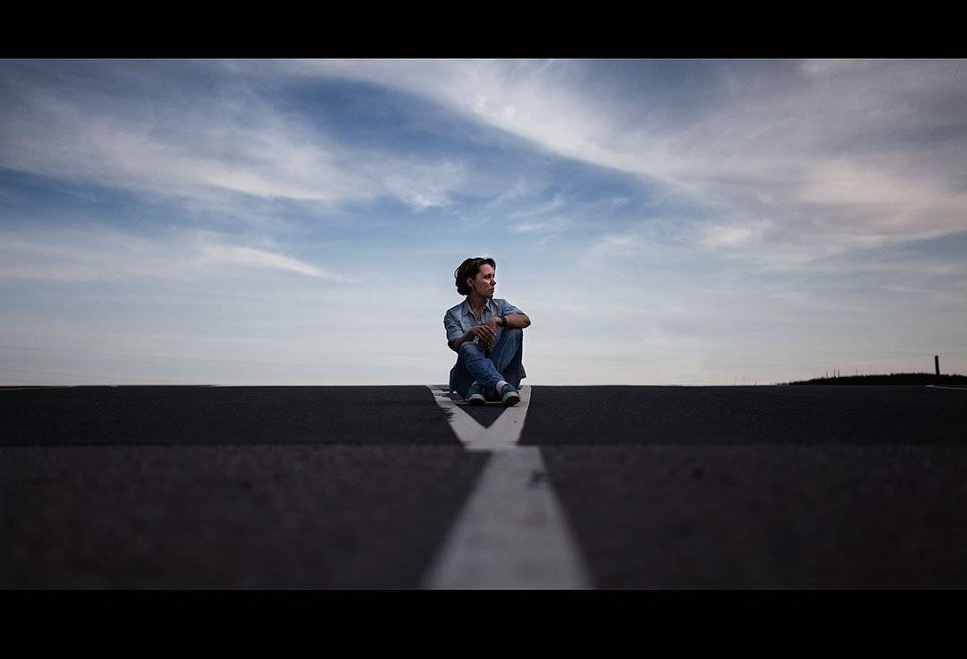 Landscape, Road, Woman, sva