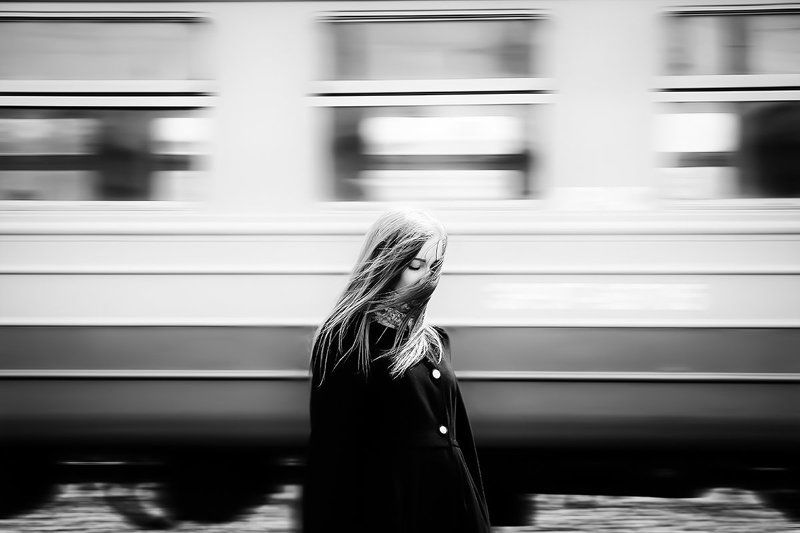 black and white, black&white, photo, portrait  фото превью