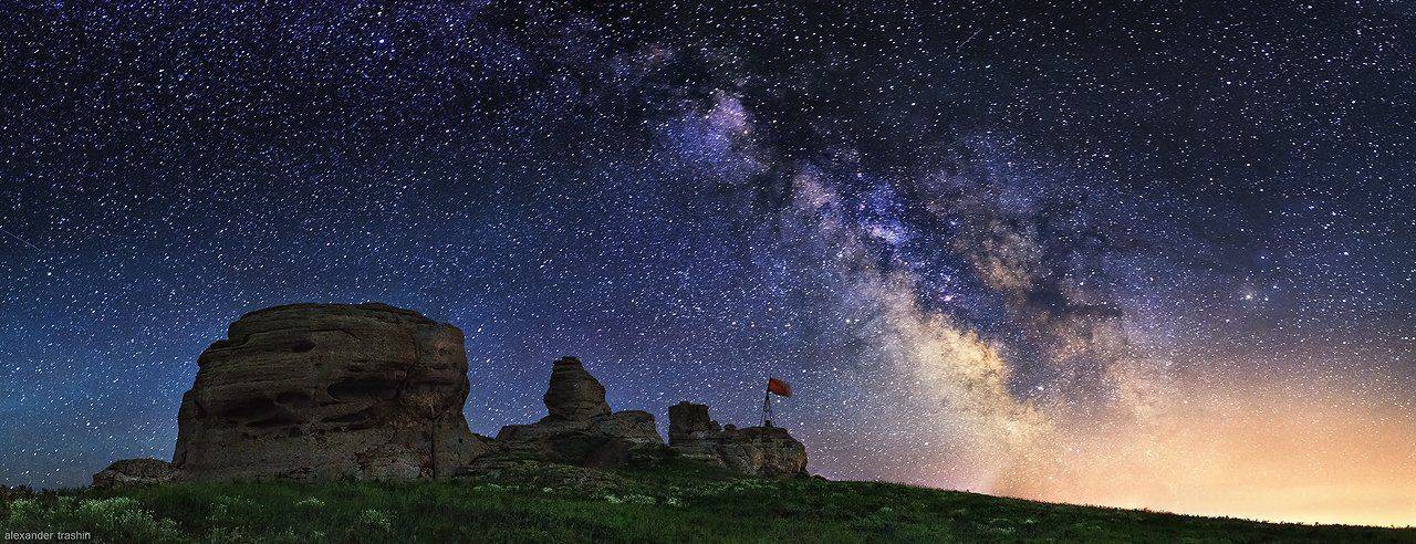 астрофотография, демерджи, крым, ночной пейзаж, пейзаж, трашин, Александр Трашин