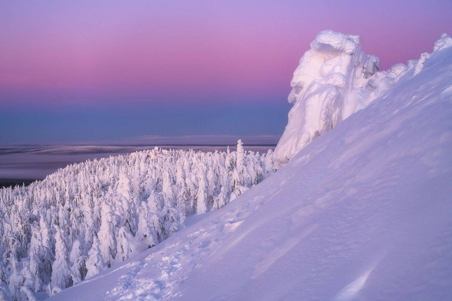 урал, зима, горы, колчим, Владимир Ляпин