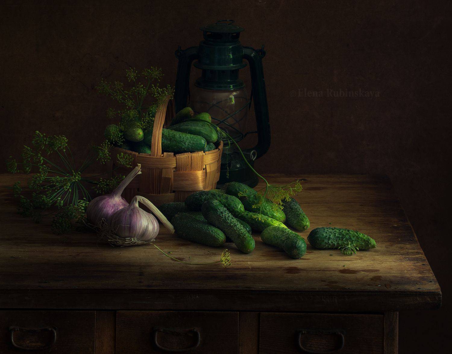огурцы, Елена Рубинская