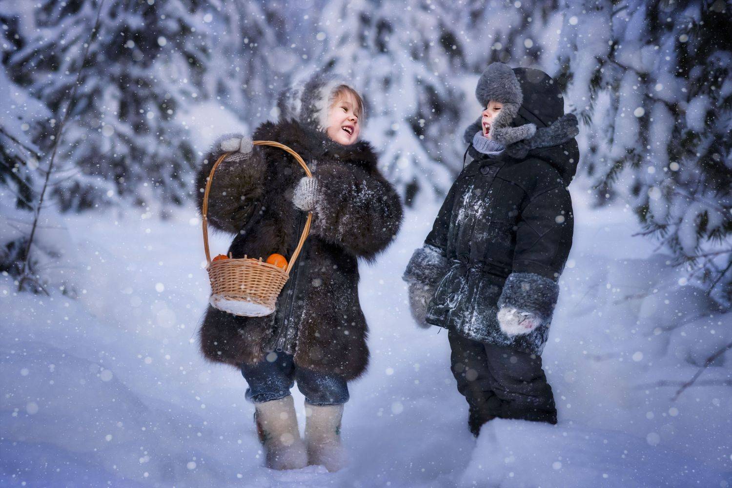 Рождество,Новый Год,праздник,лес,зимний лес, сказка,зима, Ирина Ефимова