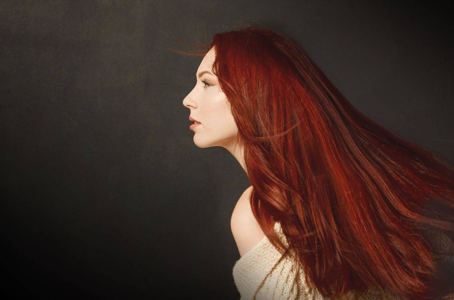 dark, alone, body, lowkey, art, black, redhair, ginger, redhead, wind, margarita, Евгений Вознюк